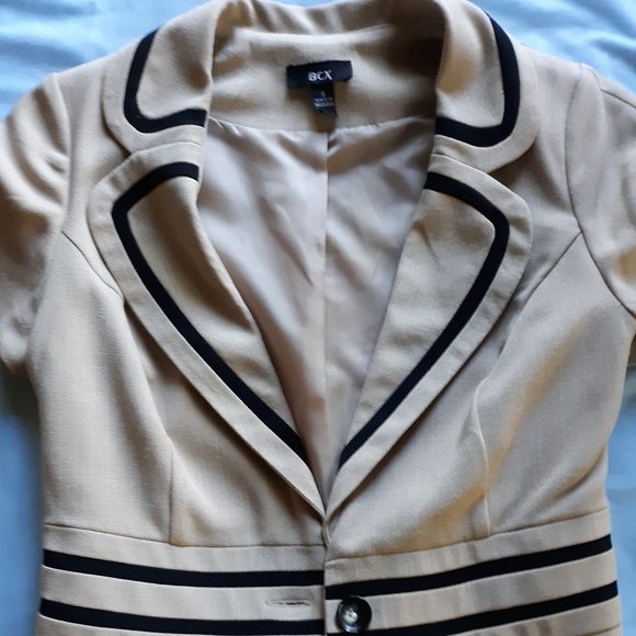 BCX Black/Tan Dress Blazer - Picture 7 of 10